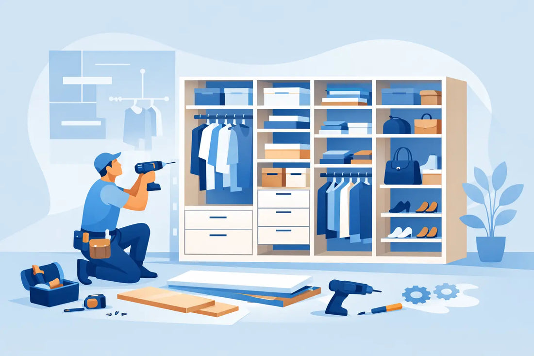 Modular Closet System Installation Made Simple