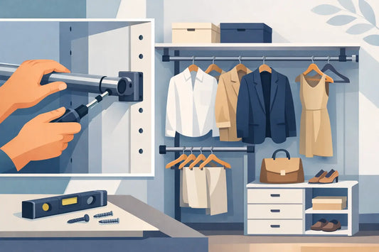 How to Install Modular Wardrobe Rails Right