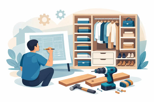 How to Make a Custom Closet Organizer at Home