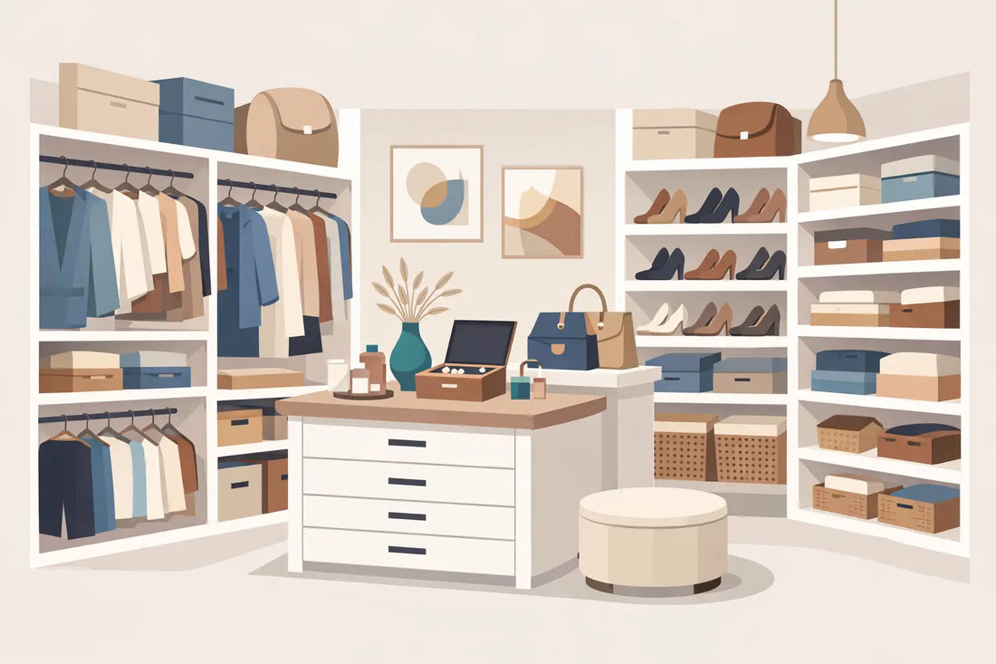 12 Walk In Closet Organization Ideas That Work