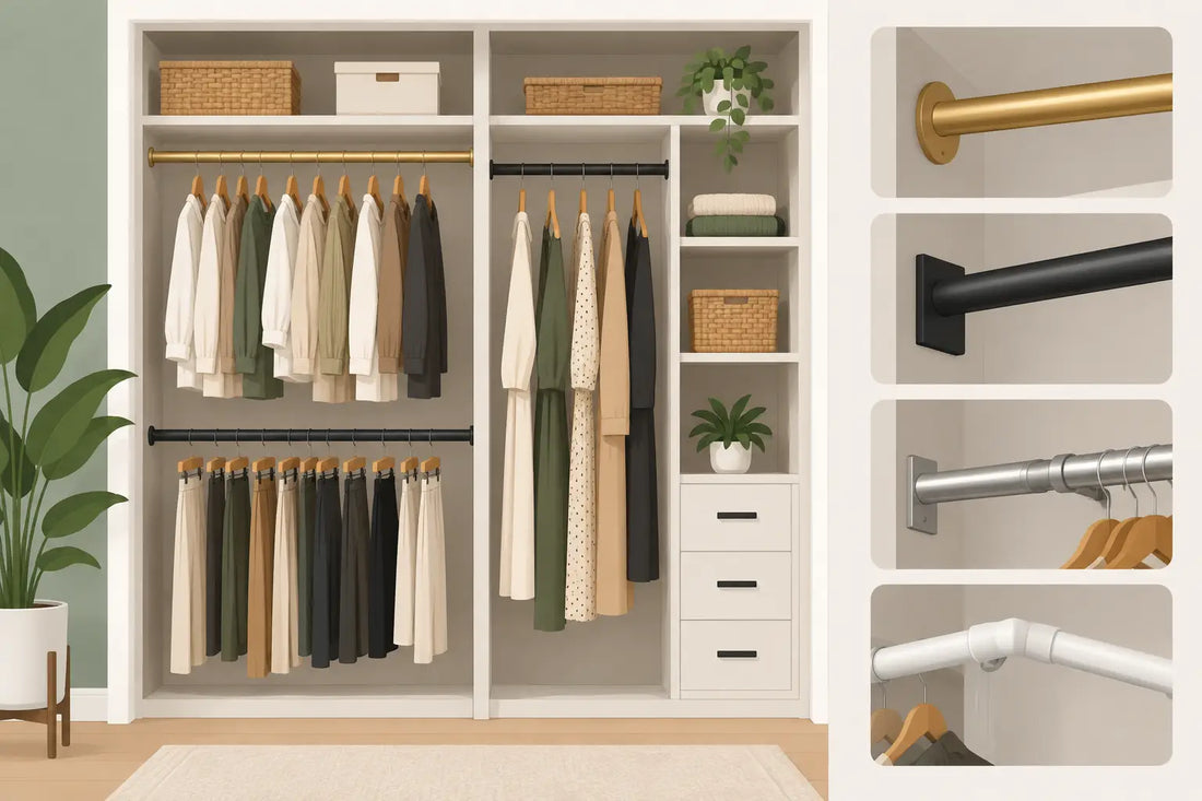 How to Customize Wardrobe Rails for Any Closet