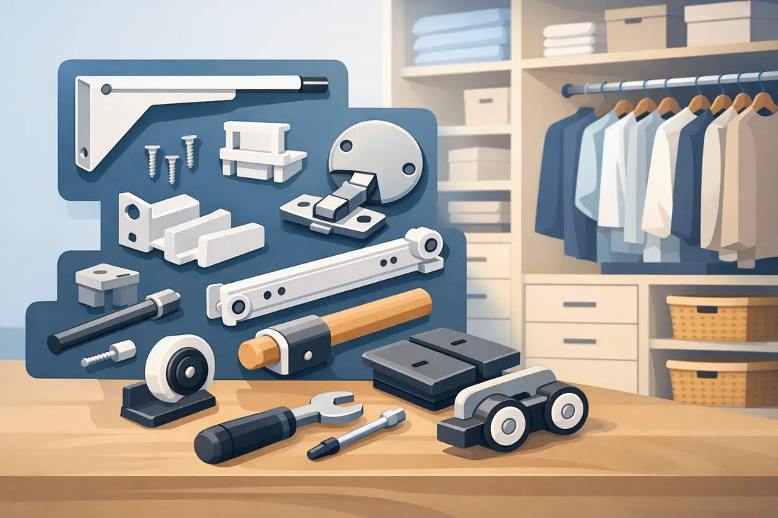 Closet Replacement Parts That Keep Storage Working