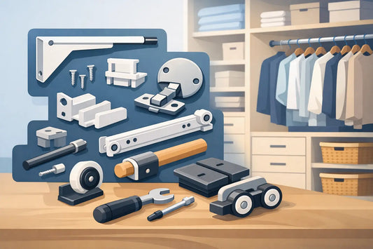 Closet Replacement Parts That Keep Storage Working