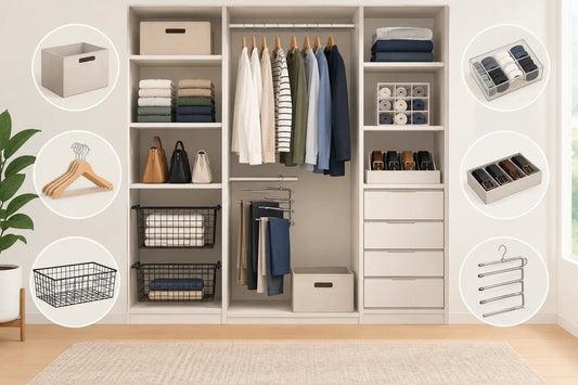 Which Closet Accessories Reduce Clutter Best?