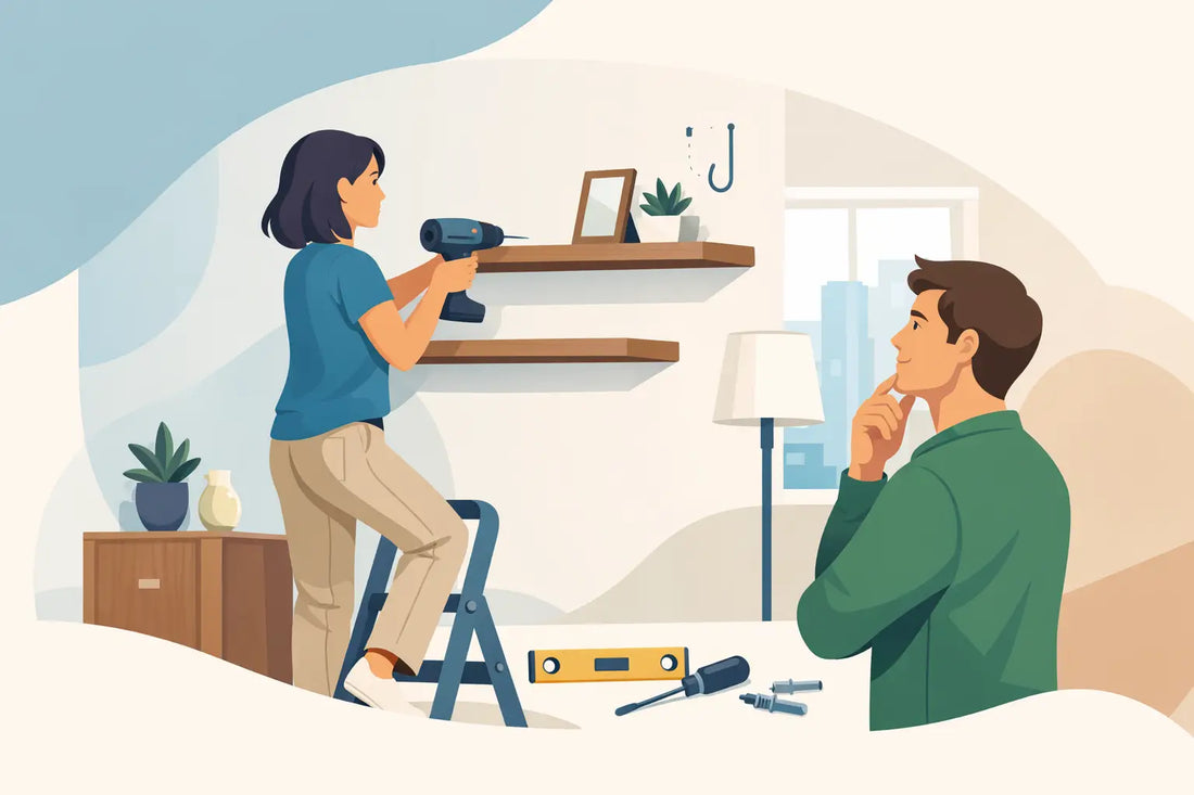 Can Renters Install Shelving? Yes, With Care