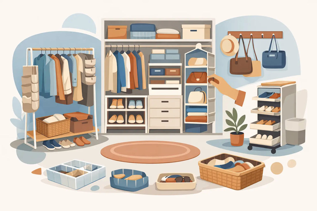 7 Renter Friendly Closet Organizer Ideas