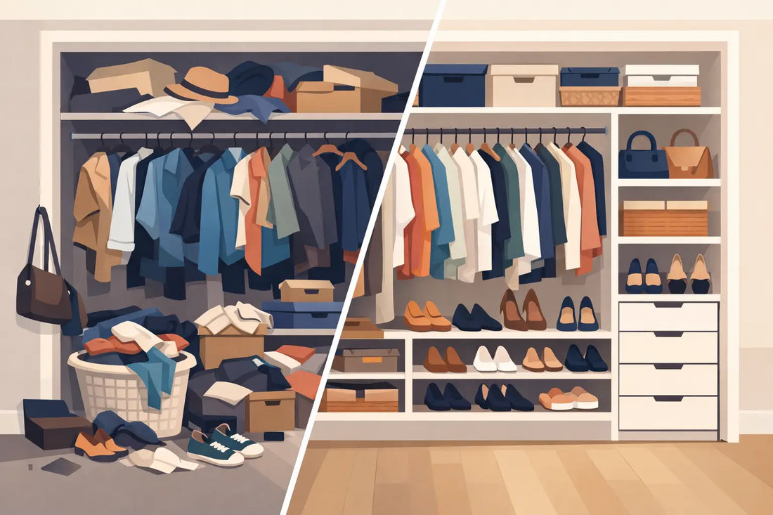 Closet Makeover Before and After Results That Last