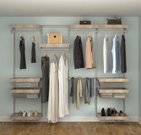 Closets - Knape & Vogt Closet Culture System – Sharpline Woodworks Art ...
